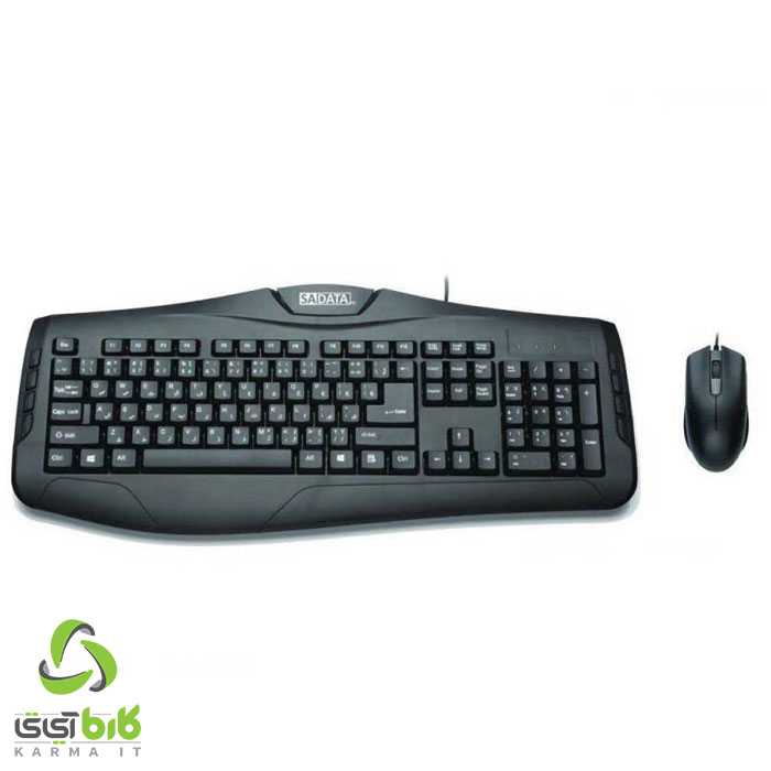 کیبورد و موس سادیتا مدل SKM-1655 - فروشگاه کارما آی‌تی