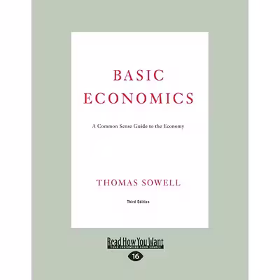 کتاب Basic Economics اثر Thomas Sowell انتشارات ReadHowYouWant