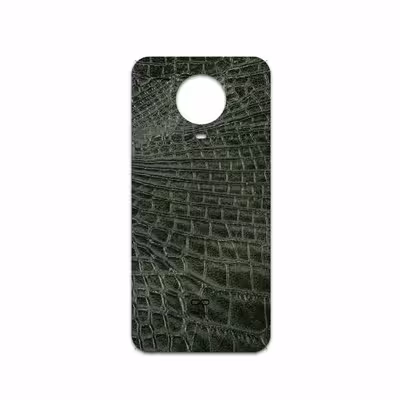 برچسب پوششی ماهوت مدل Green-Crocodile-Leather مناسب برای گوشی موبایل نوکیا G20