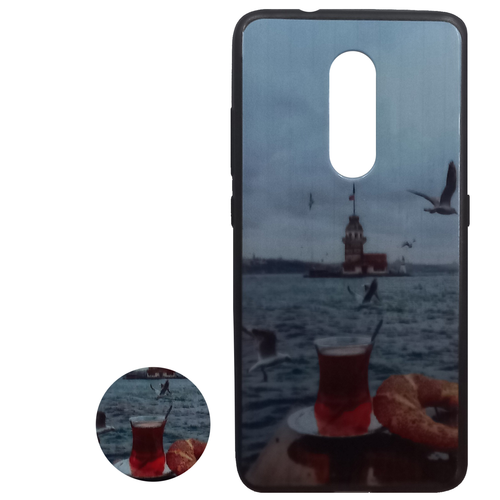 کاور مدل B1092 مناسب برای گوشی موبایل نوکیا C3 به همراه پایه نگهدارنده