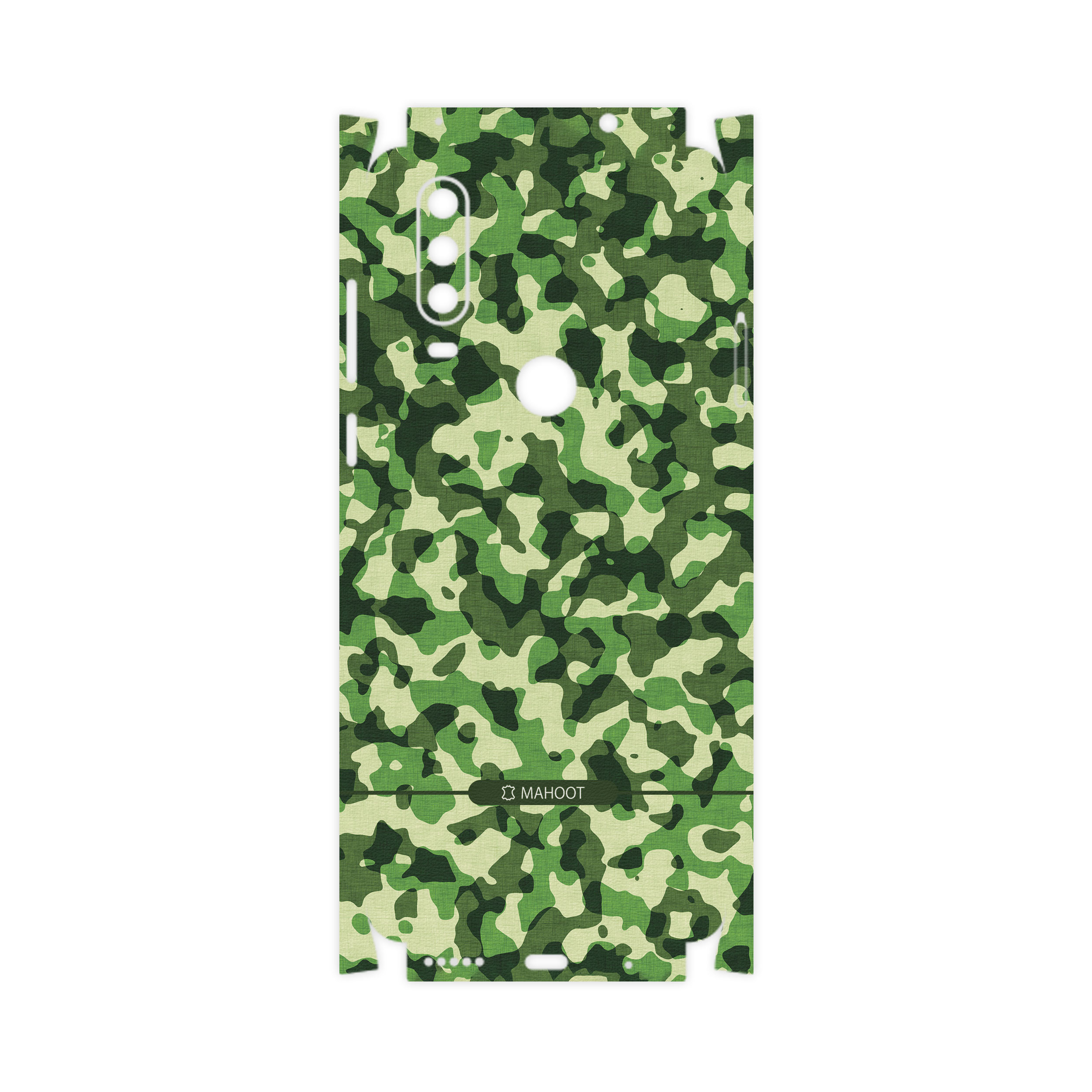برچسب پوششی ماهوت مدل Army-Green2-Pattern-FullSkin مناسب برای گوشی موبایل موتورولا One Action