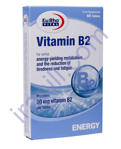 قرص ویتامین B2 یوروویتال 60 عدد