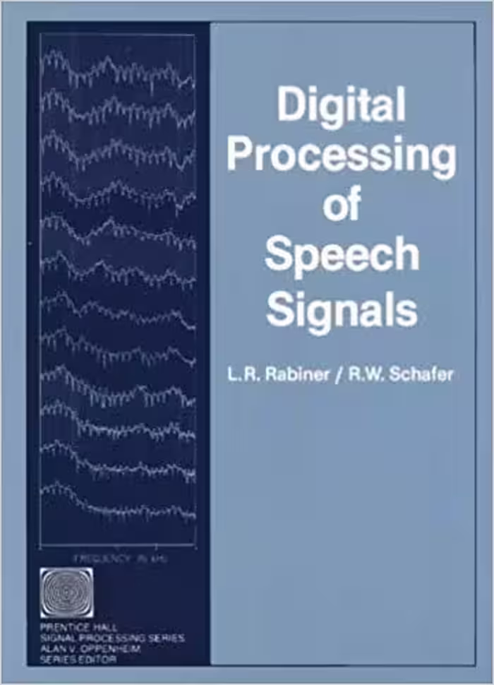 󾕇 دانلود کتاب Digital Processing Of Speech Signals, 1978 - دانلود کتاب های دانشگاهی