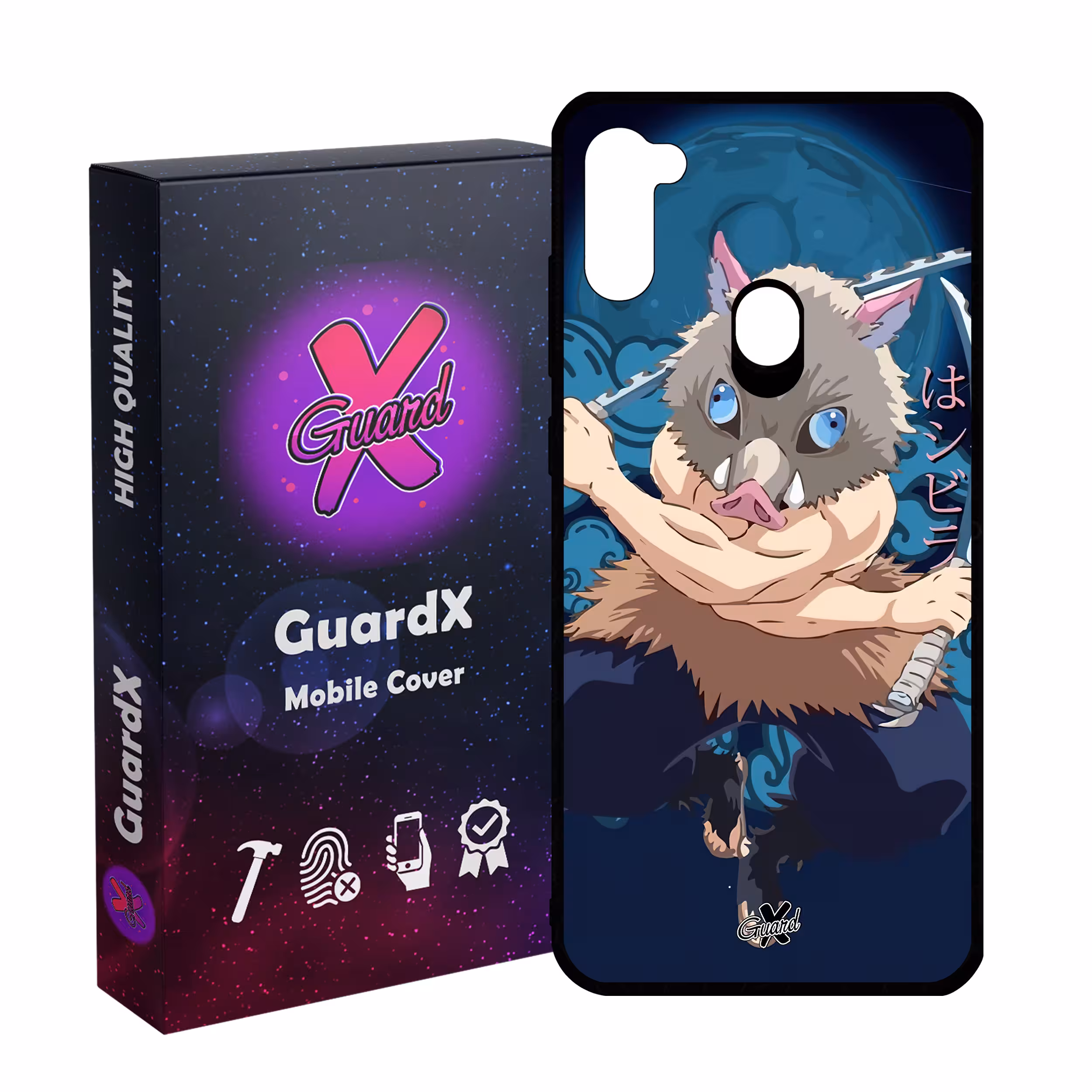 کاور گارد ایکس طرح شیطان کش انیمه مدل Glass10560 مناسب برای گوشی موبایل سامسونگ Galaxy A11/M11