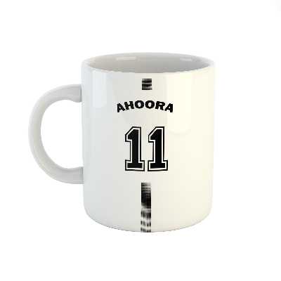 ماگ طرح اسم اهورا مدل پاریس سن ژرمن کد 1007