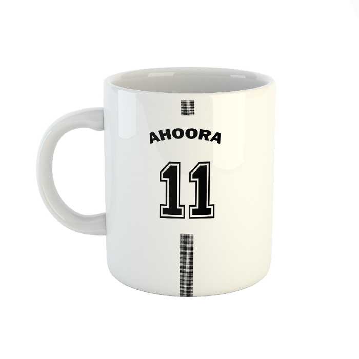 ماگ طرح اسم اهورا مدل پاریس سن ژرمن کد 1007