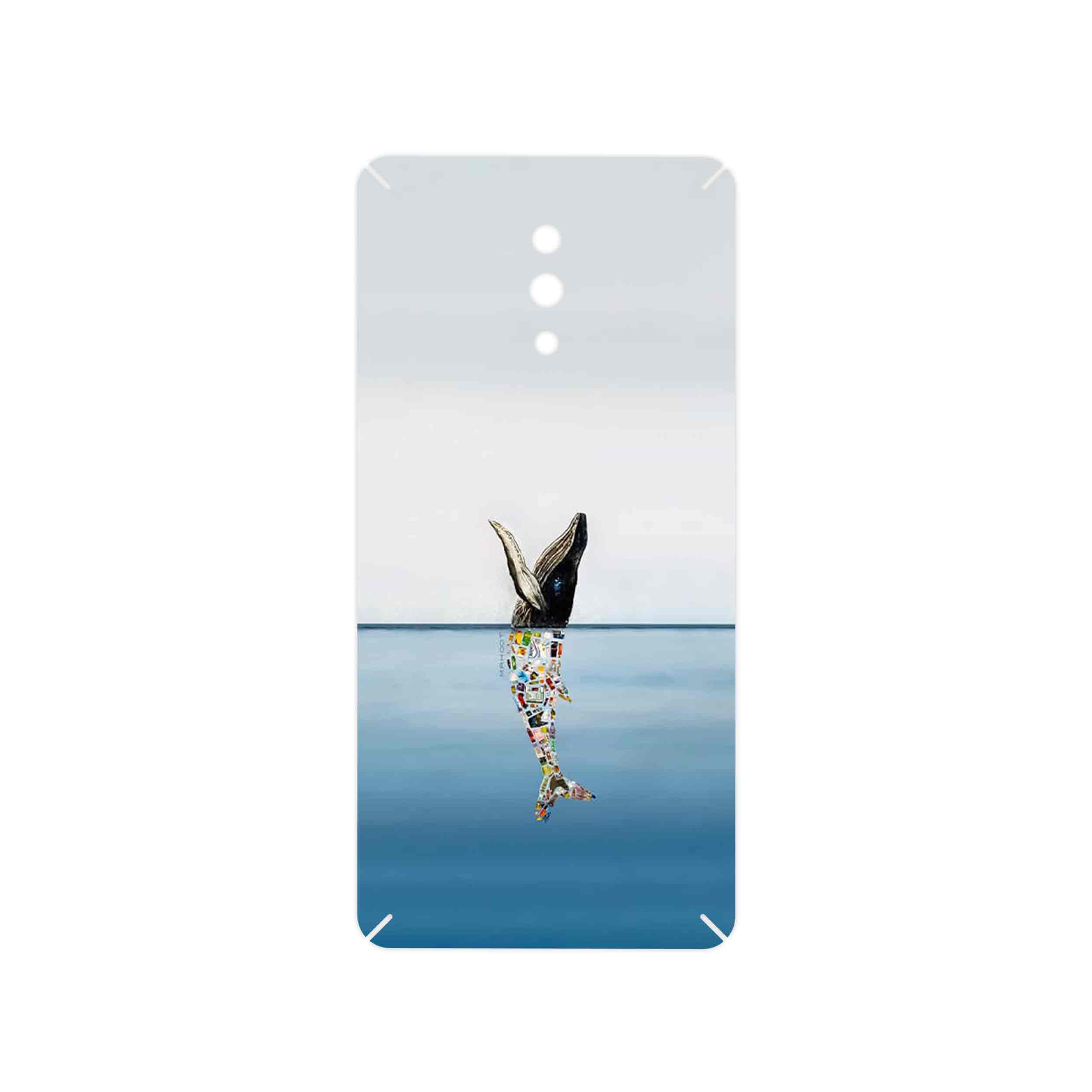 برچسب پوششی ماهوت مدل Collage of Sea Trash مناسب برای گوشی موبایل اپو Reno