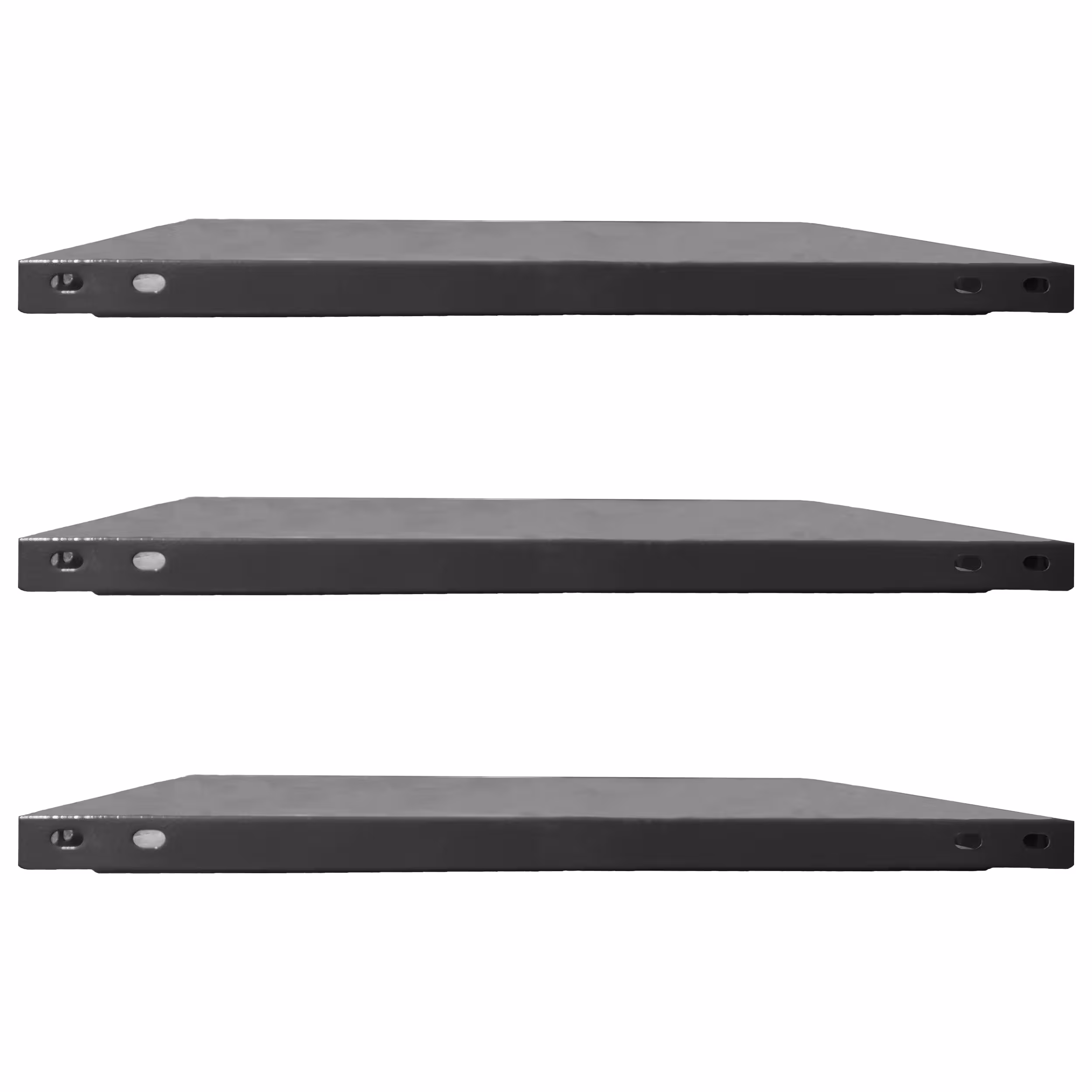 قفسه اداری مدل پیچی سایز 30x80 مجموعه سه عددی