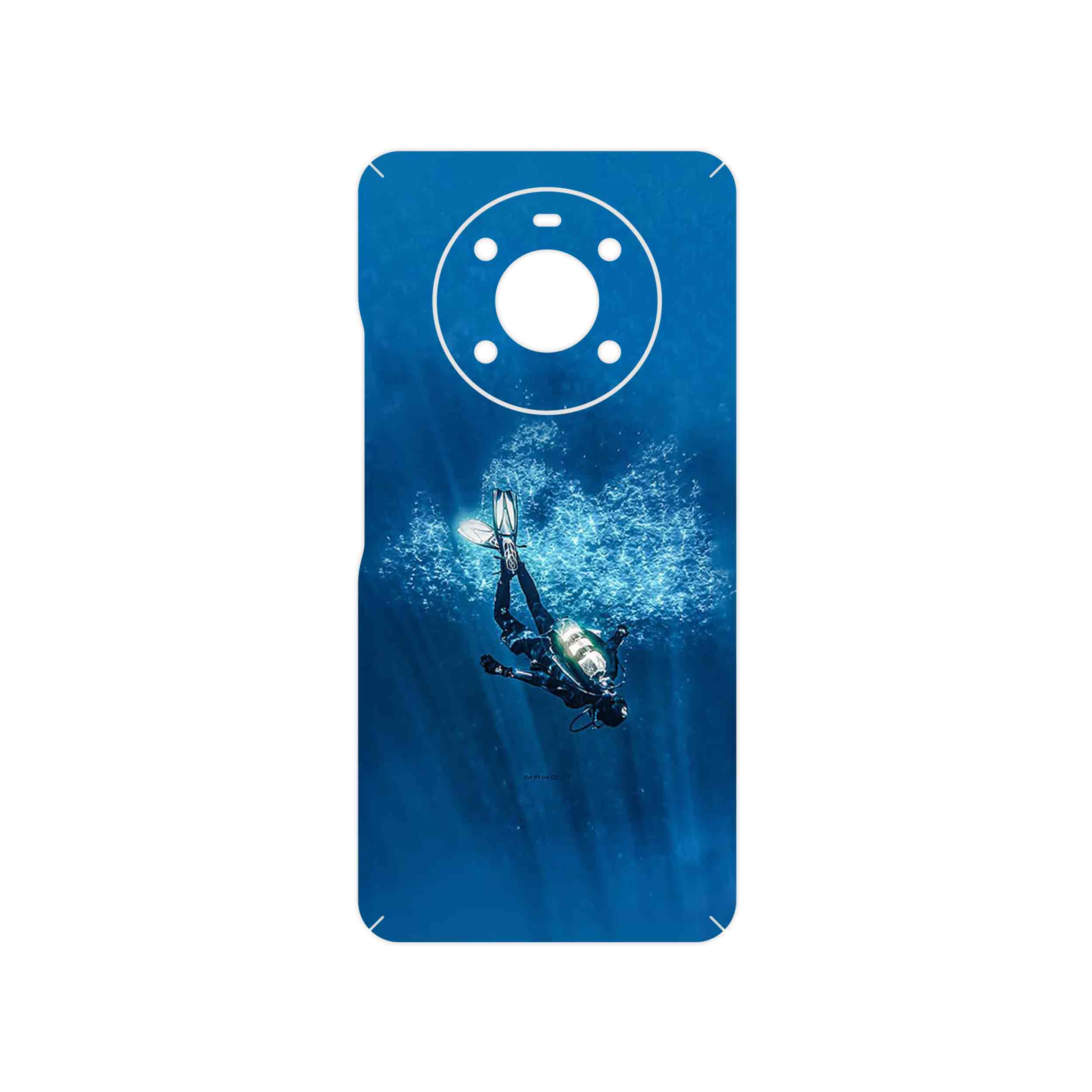 برچسب پوششی ماهوت مدل Scuba_Diving مناسب برای گوشی موبایل آنر X9 4G