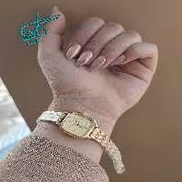 خرید ساعت زنانه مارک الینا صفحه مربعی ساده و شیک رنگ ثابت دارای رنگبندی کد 1922054 - ردگل