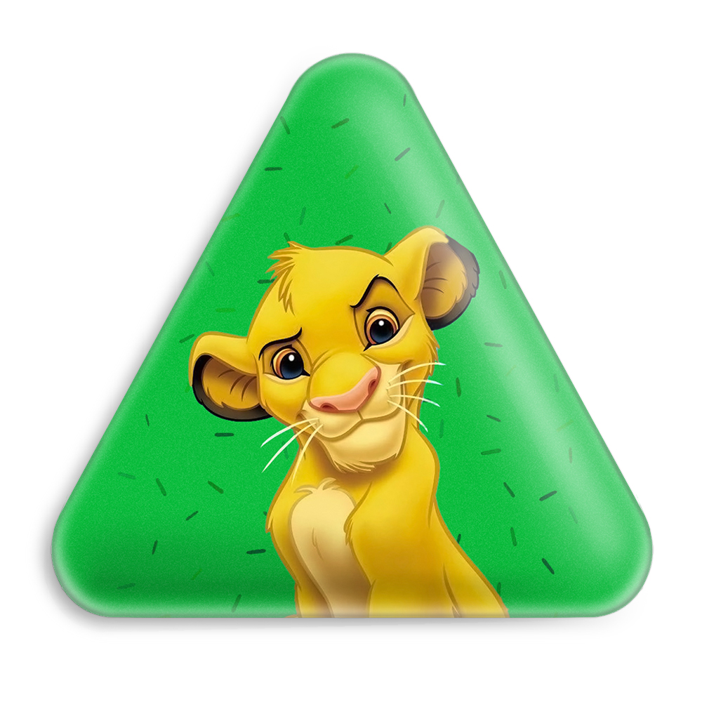 پیکسل خندالو طرح شیرشاه Lion King مدل مثلثی کد 10695