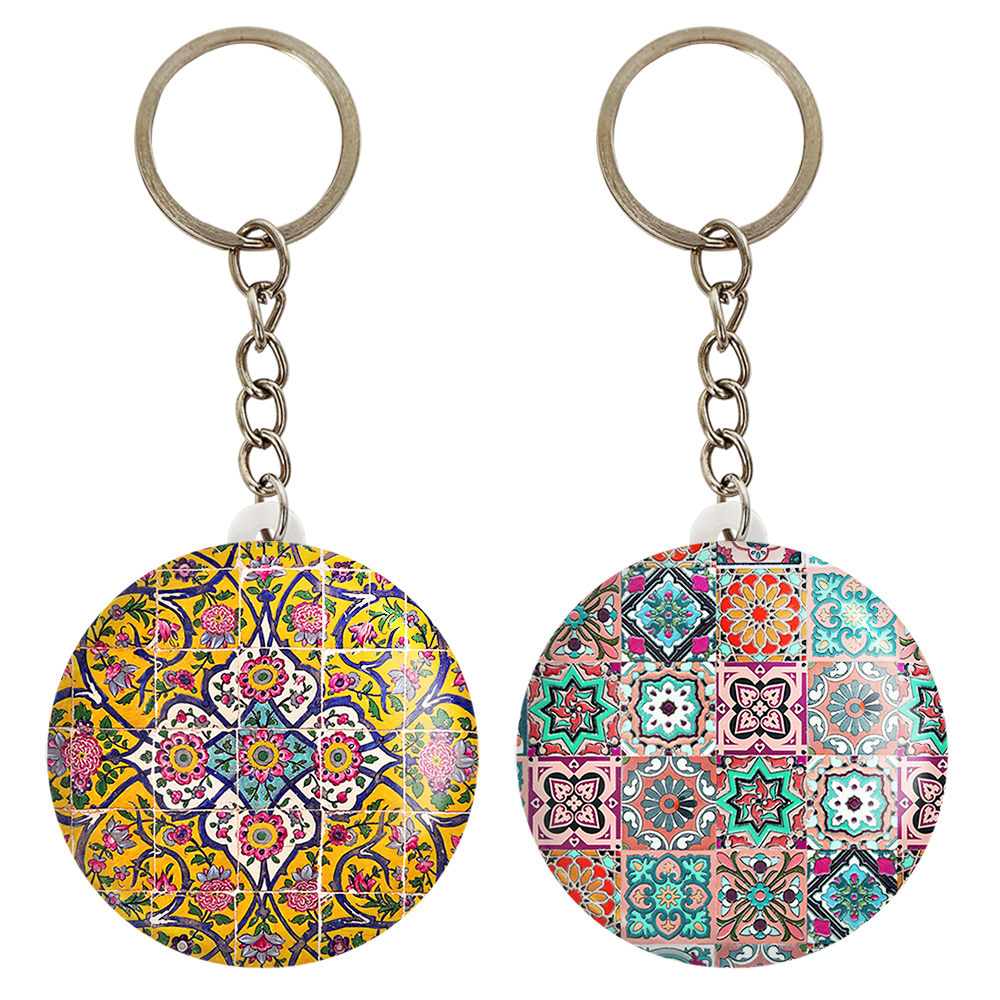 جاکلیدی خندالو مدل کاشی کد 21922193 مجموعه 2 عددی