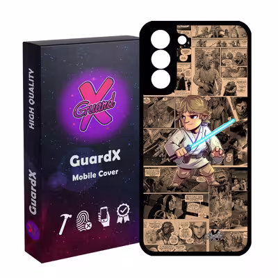 کاور گارد ایکس طرح جنگ ستارگان مدل Glass10525 مناسب برای گوشی موبایل سامسونگ Galaxy S21 FE