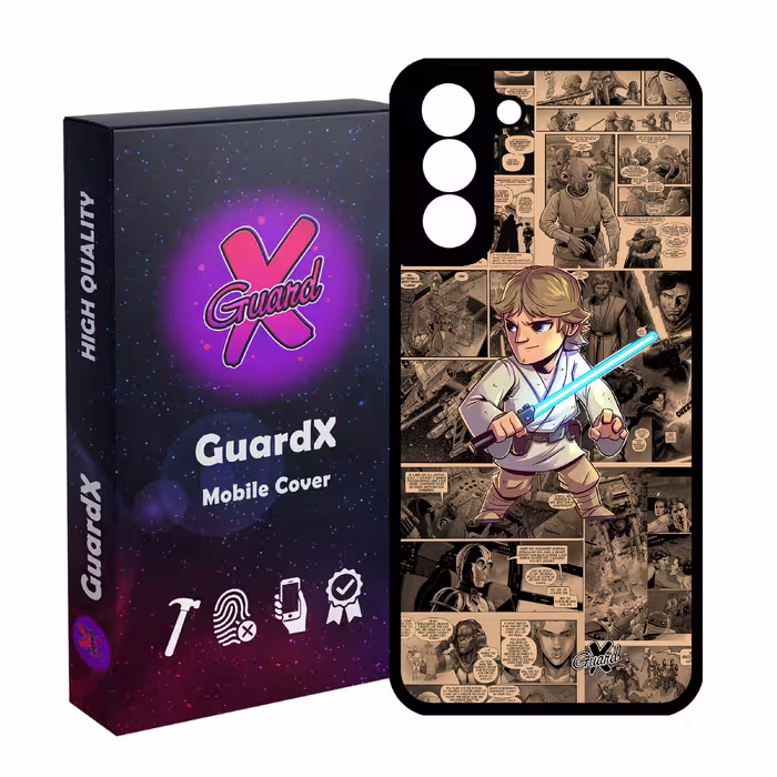 کاور گارد ایکس طرح جنگ ستارگان مدل Glass10525 مناسب برای گوشی موبایل سامسونگ Galaxy S21 FE