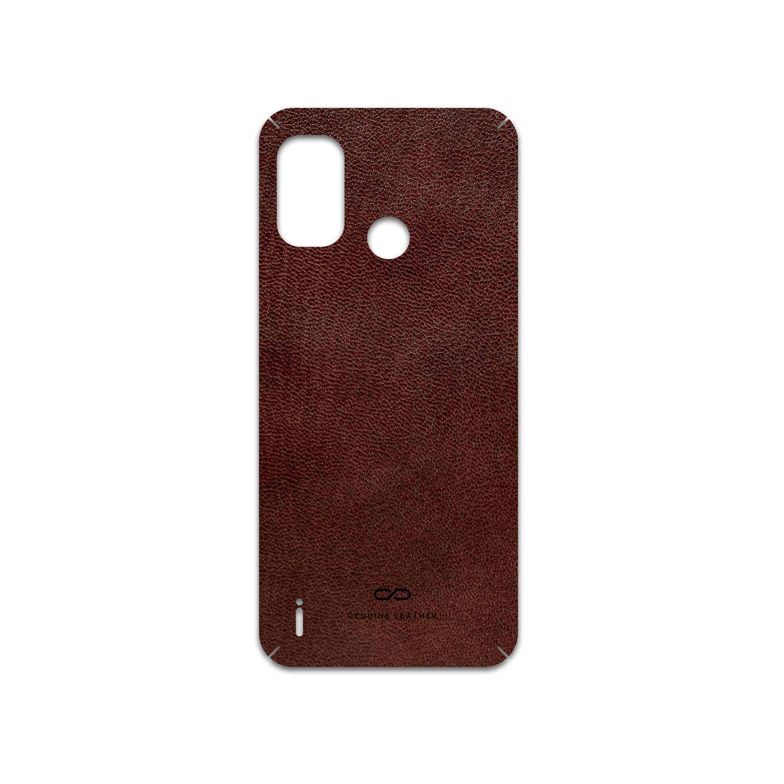 برچسب پوششی ماهوت مدل Natural-Leather مناسب برای گوشی موبایل نوکیا G11 Plus