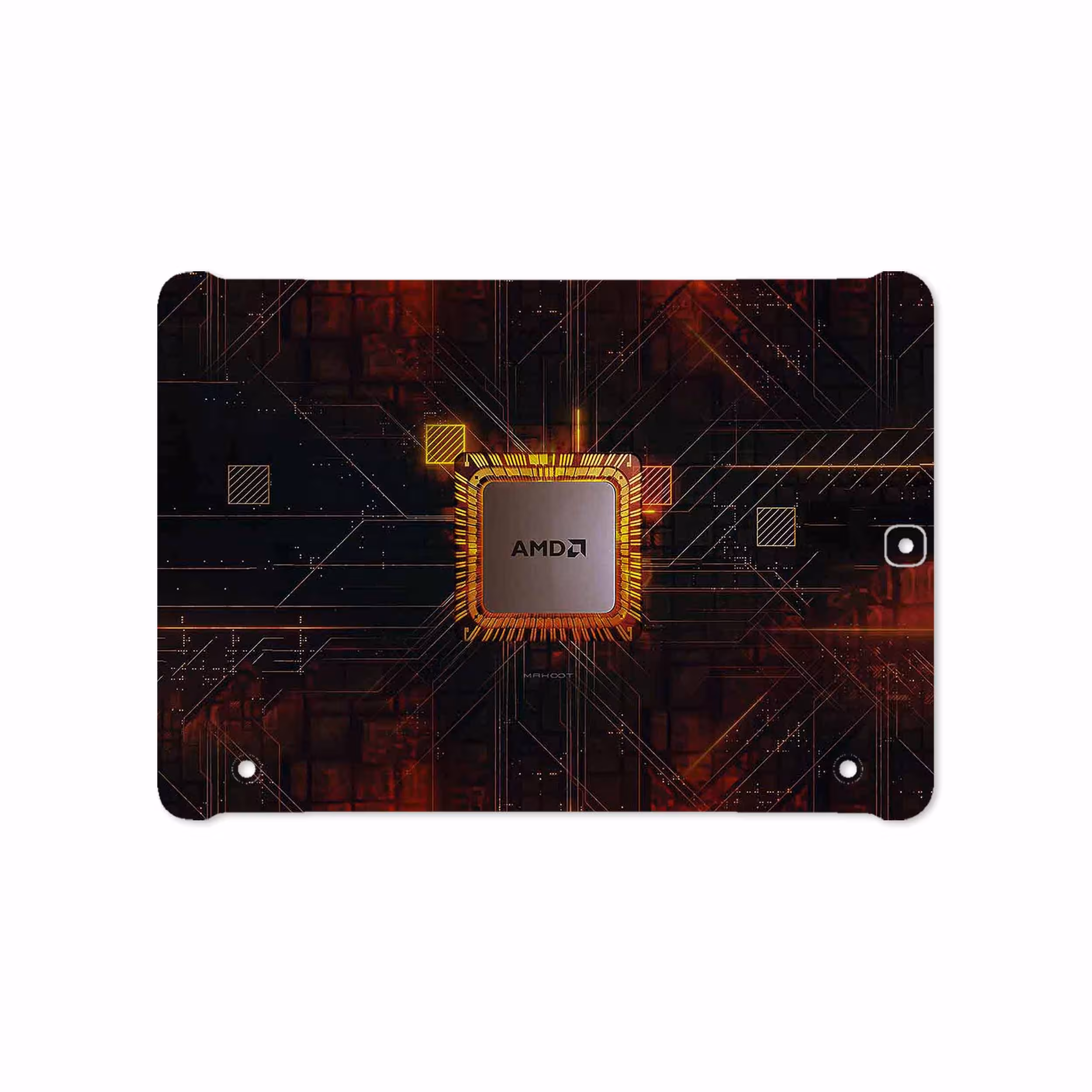 برچسب پوششی ماهوت مدل AMD Brand مناسب برای تبلت سامسونگ Galaxy Tab S2 9.7 2015 T810