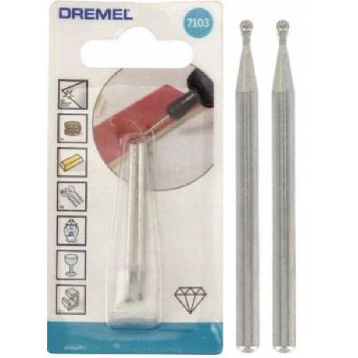 سری فرز مینیاتوری درمل مدل 7103 مجموعه 2 عددی 