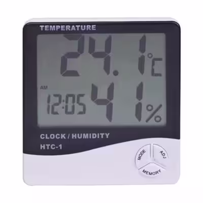 دماسنج و رطوبت سنج مدل  htc1