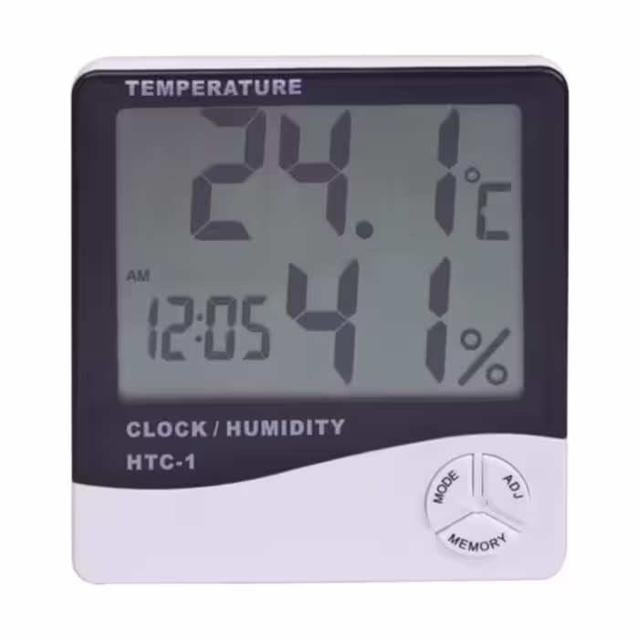 دماسنج و رطوبت سنج مدل  htc1