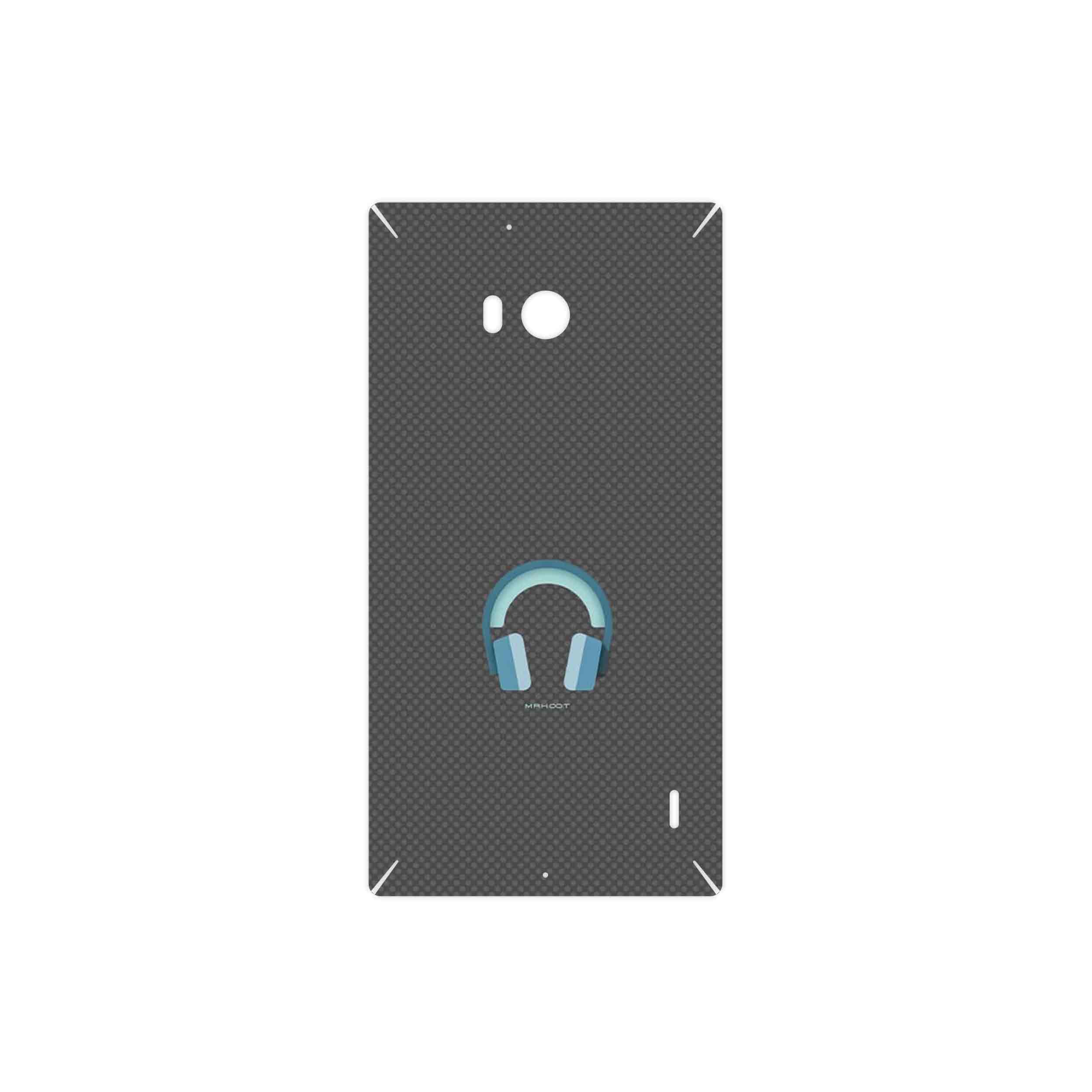 برچسب پوششی ماهوت مدل Minimal Headphone Icon مناسب برای گوشی موبایل نوکیا Lumia 930