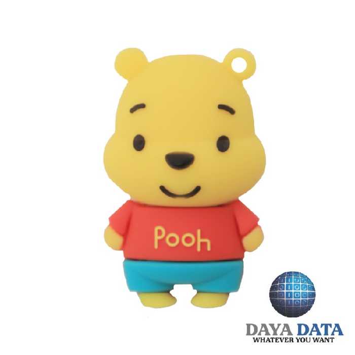 فلش مموری فانتزی دایا دیتا  خرس پو مدلPC1075-1 ظرفیت16GB-USB2