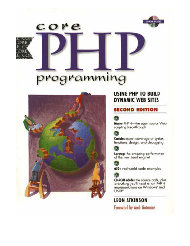 خرید و دانلود نسخه کامل کتاب Core PHP Programming: Using PHP to Build Dynamic Web Sites (2nd Edition)