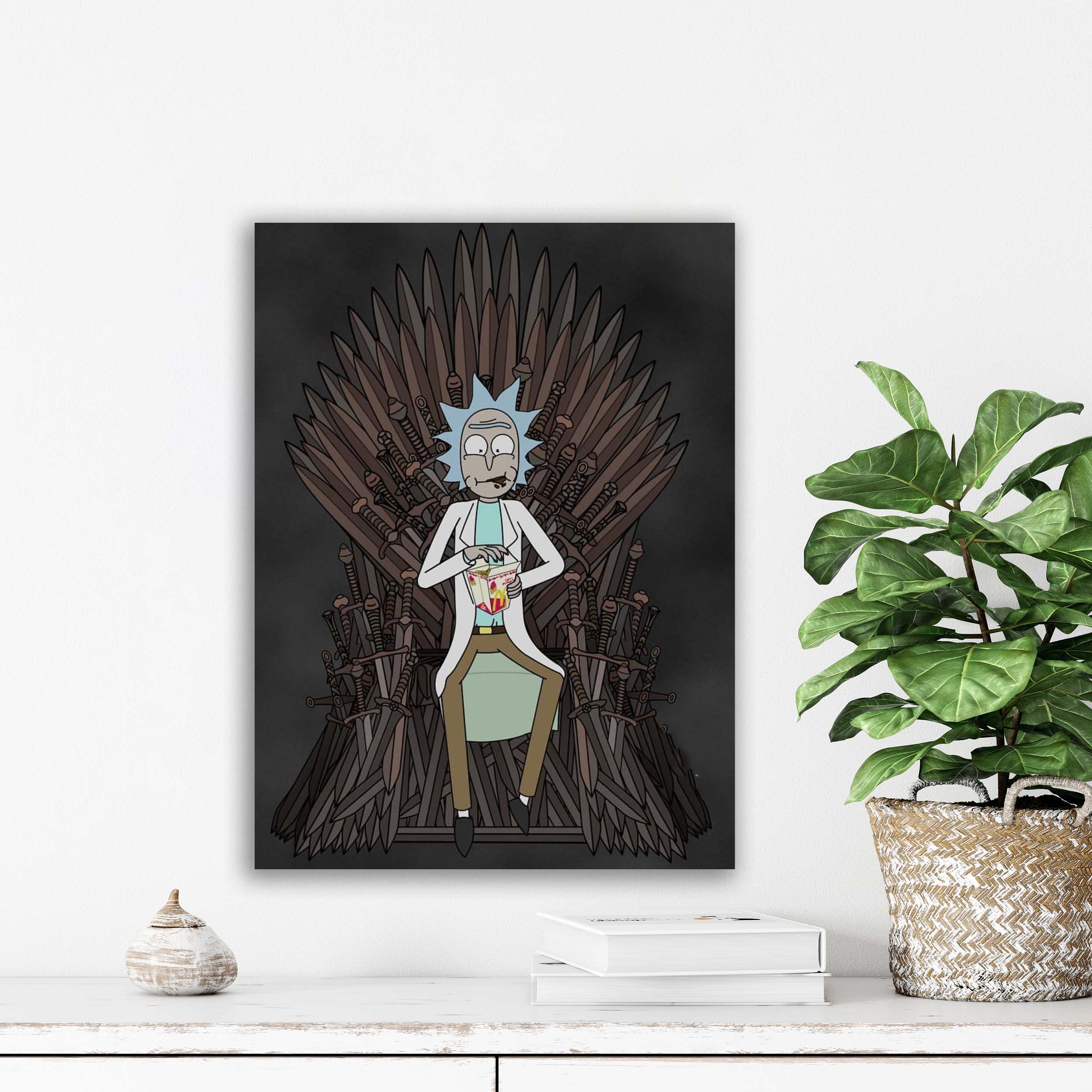 تابلو شاسی آتریسا مدل ریک اند مورتی Rick and Morty