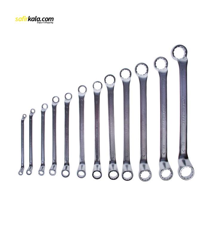مجموعه 12 عددی آچار دو سر رینگی رونیکس مدل RH-2302
