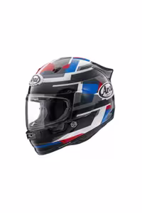کلاه کاسکت موتورسیکلت چند رنگ آبی انتزاعی KASK QUANTIC اورجینال Arai