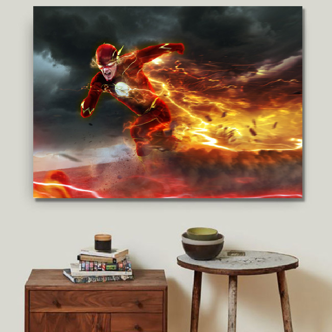 تابلو شاسی گالری استاربوی طرح فلش مدل DC 011