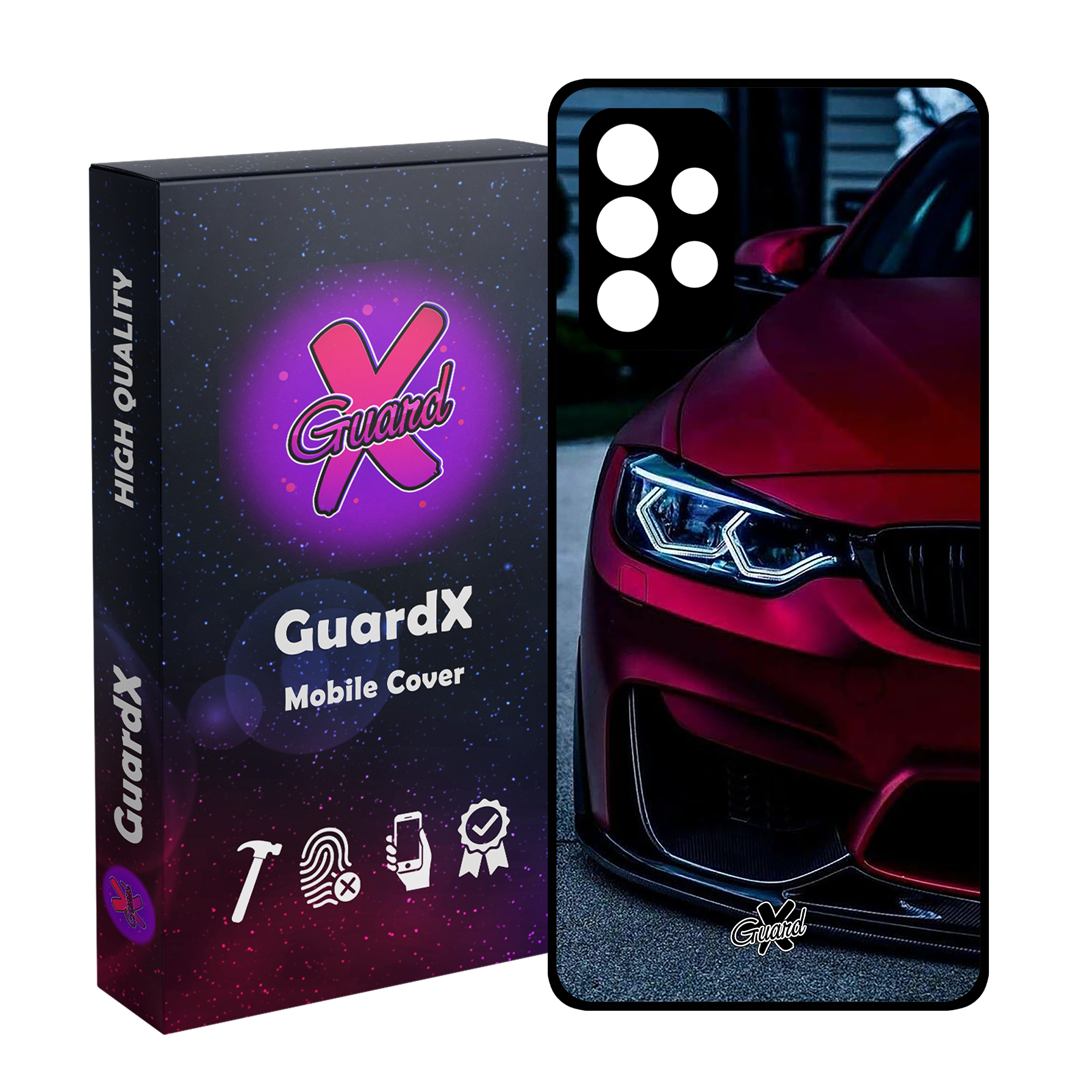 کاور گارد ایکس طرح BMW مدل Glass10298 مناسب برای گوشی موبایل سامسونگ Galaxy A23 4G