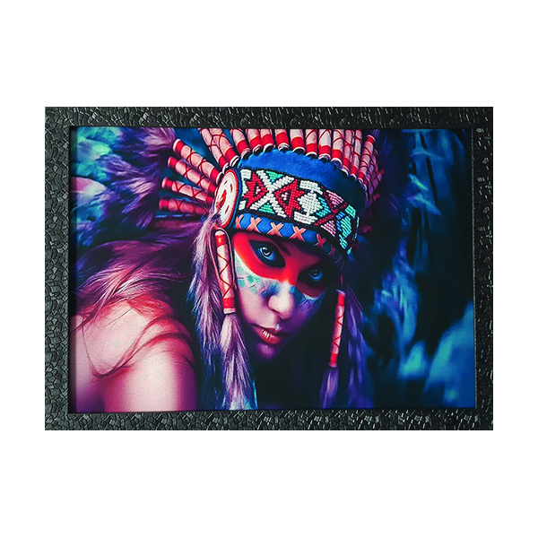 تابلو نوری طرح سرخپوست sh-243