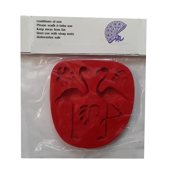 سیلیکون قالب گیری به گز مدل فلامینگو و برگ