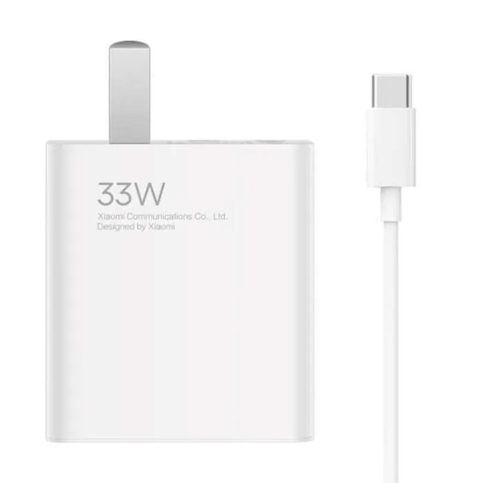 شارژر 33 وات شیائومی به همراه کابل (اورجینال) مدل Xiaomi 33W Charging Combo