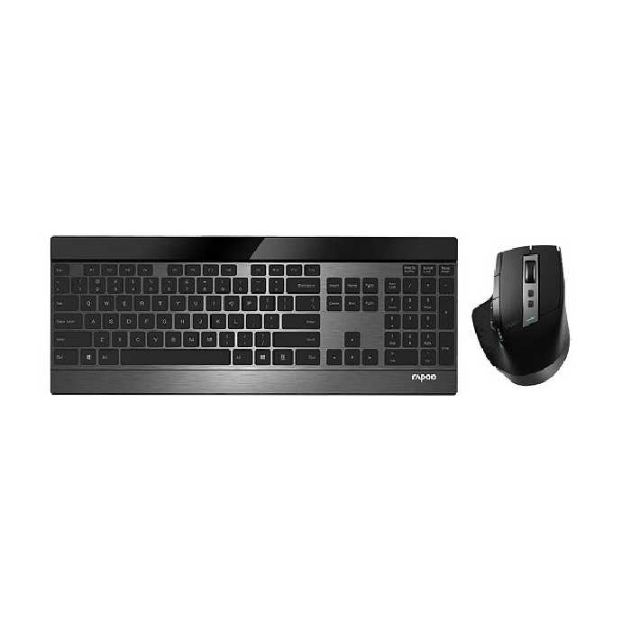 RAPOO 9900M Multi-mode Wireless Mouse &amp; keyboard - تکنو لینک 148