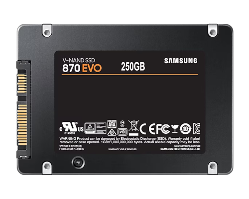 حافظه Samsung EVO 870 250GB (استوک)سلامت96کارکرد 1 سال