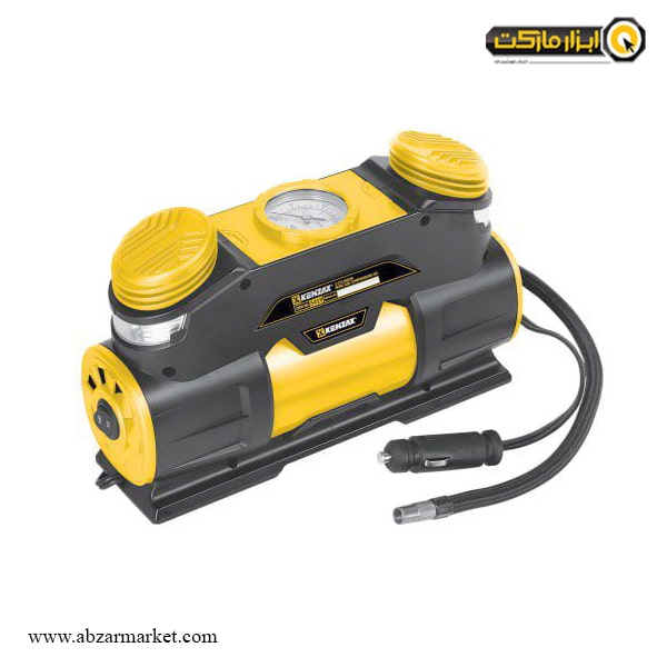 پمپ باد فندکی و سر باتری کنزاکس دو سیلندر مدل 5419