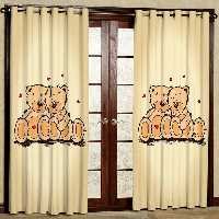 پرده مدل مخمل پانچی کد 120 سایز 200x140 سانتی متر