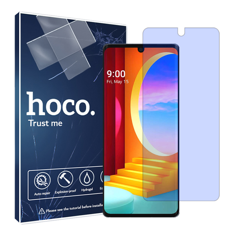گلس ال جی (LG) Velvet 5G مدل هیدروژلی آنتی بلو برند هوکو کد S