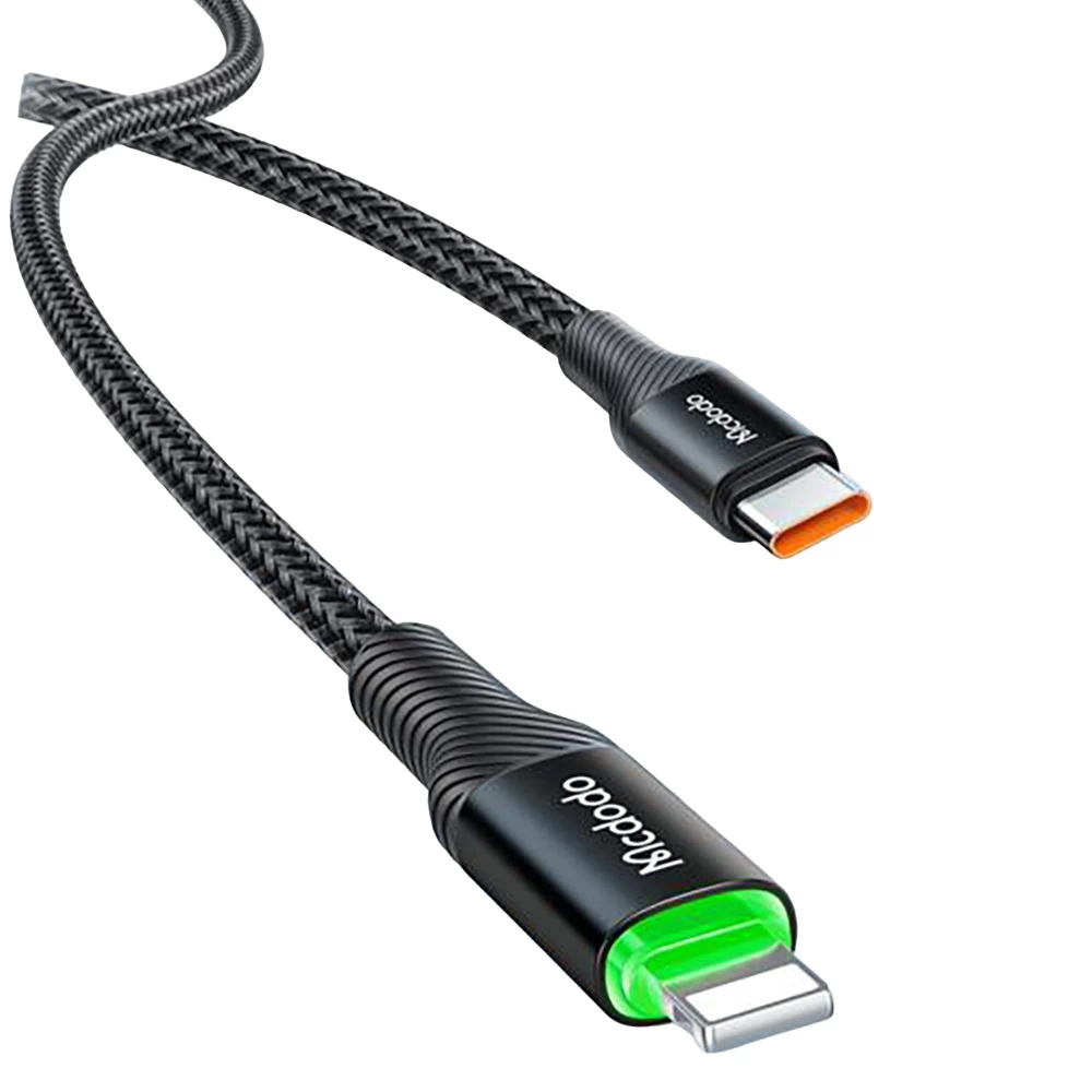 کابل لایتنینگ به Type C مک دودو CA-2400 طول 1.2 متر توان 36 وات