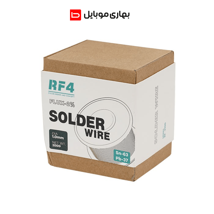 خرید و قیمت سیم لحیم RF4 sn-63 pb-37 - بهاری موبایل
