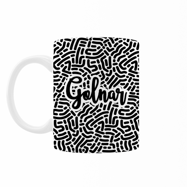 ماگ رژارت مدل اسم گلنار