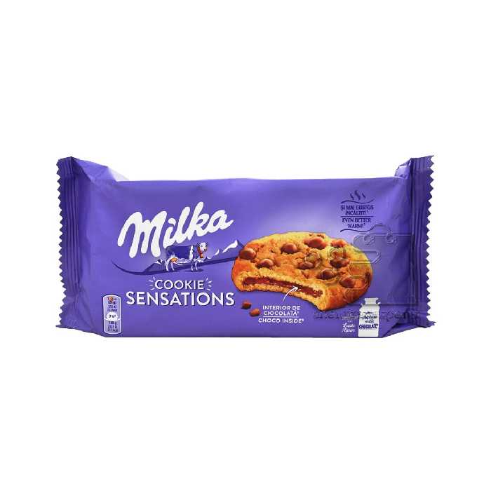 کوکی با مغز شکلاتی 150 گرم سنسیشن میلکا - milka