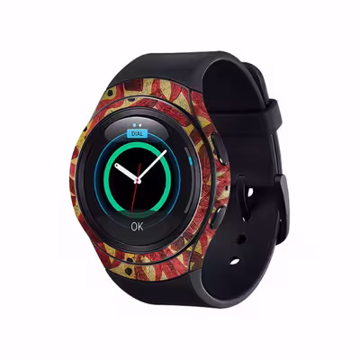 برچسب ماهوت طرح Nastaliq_6 مناسب برای ساعت هوشمند سامسونگ Galaxy Gear S2