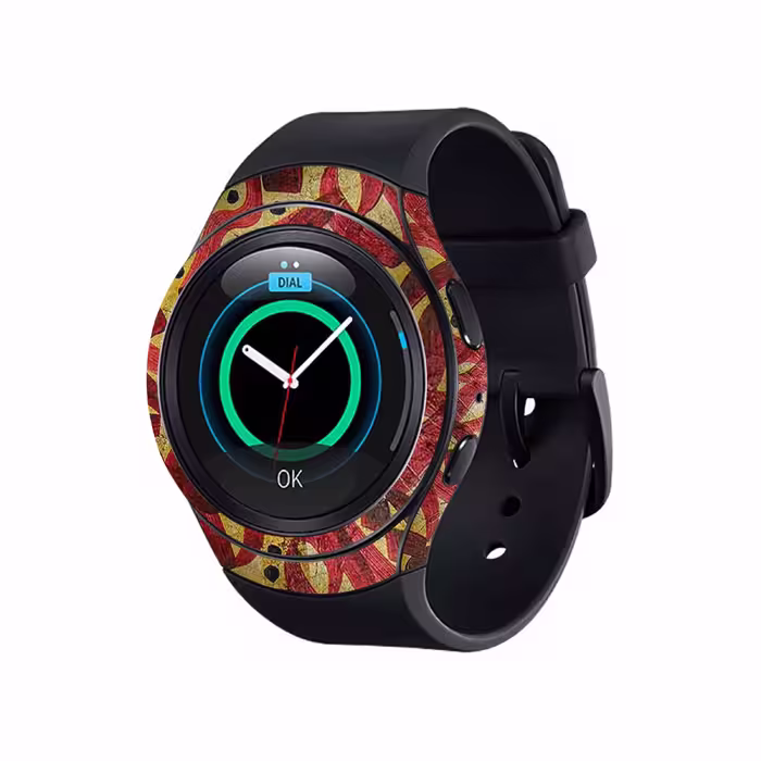 برچسب ماهوت طرح Nastaliq_6 مناسب برای ساعت هوشمند سامسونگ Galaxy Gear S2