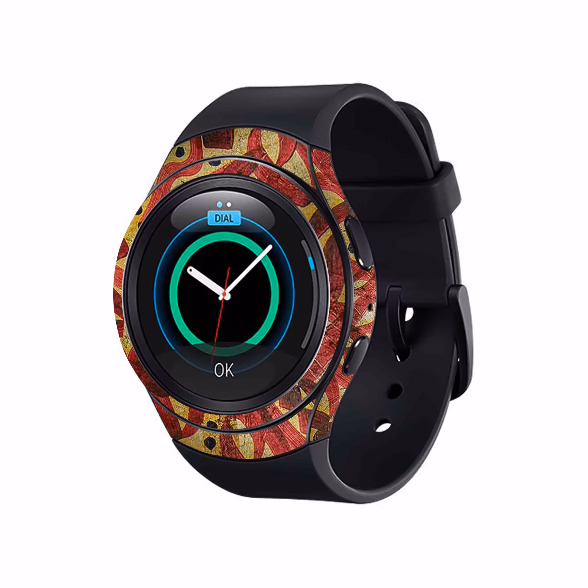 برچسب ماهوت طرح Nastaliq_6 مناسب برای ساعت هوشمند سامسونگ Galaxy Gear S2