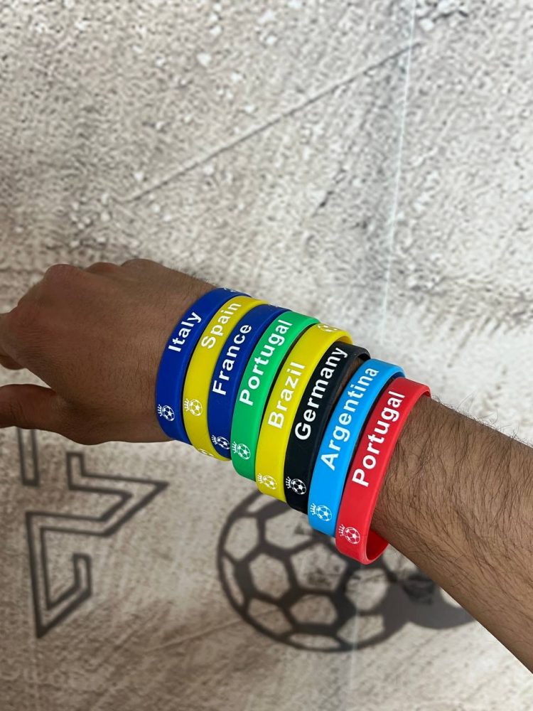 دستبند سیلیکونی تیم های ملی