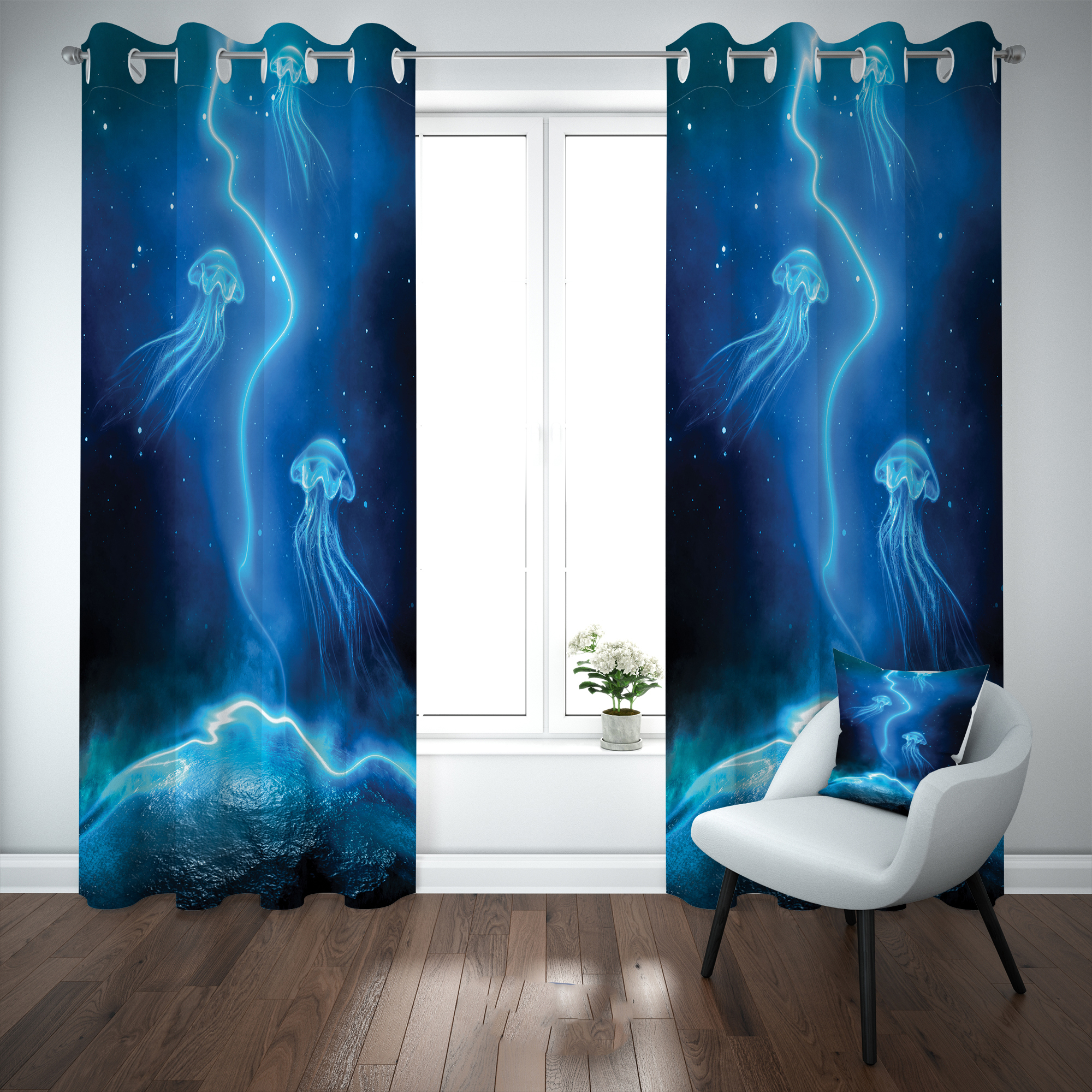 پرده مدل b2511 سایز 140×280 سانتی متر