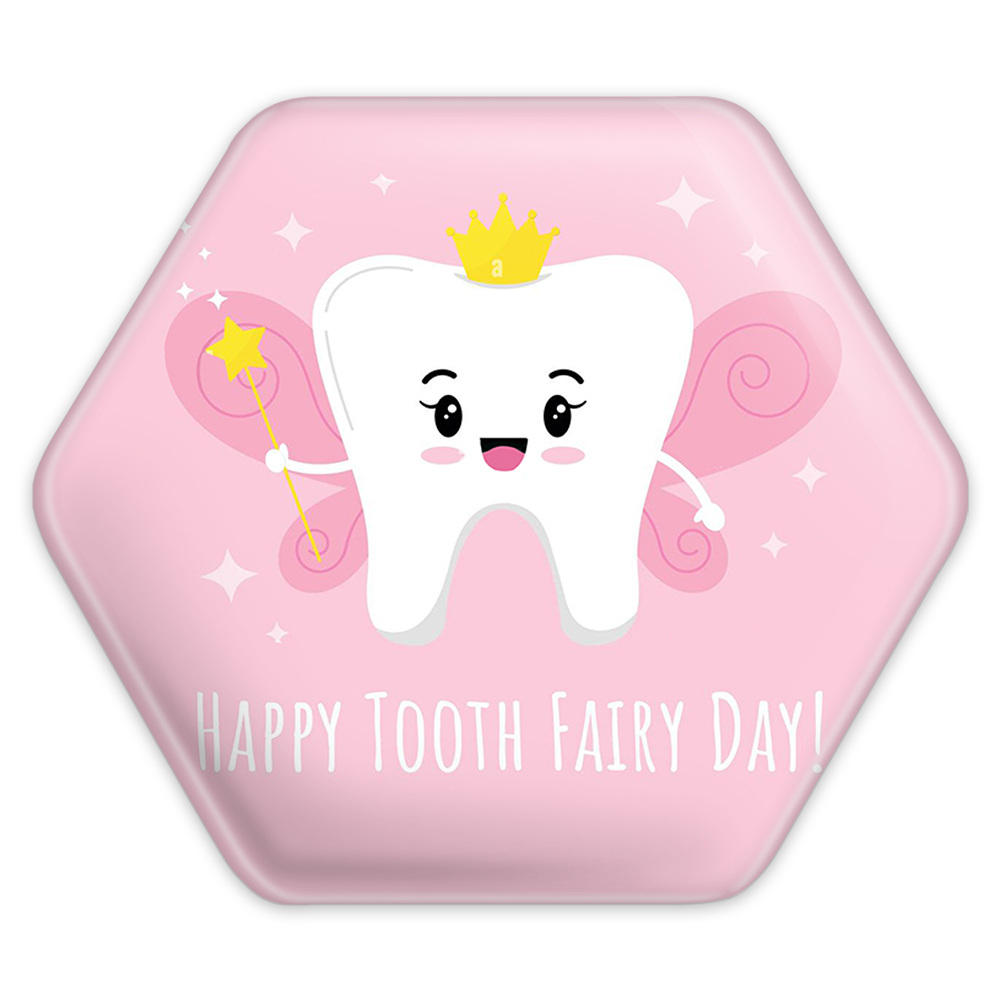 پیکسل خندالو طرح جشن دندونی دخترونه مدل شش ضلعی کد 10927