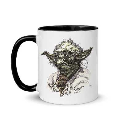 ماگ  گلاک سبک جنگ ستارگان طرح استاد یودا کد MFM15